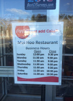 Mei Hoo menu