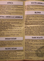 Nicholas Coffee Tea Co. menu