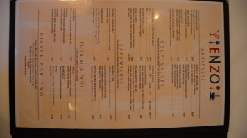 Trattoria Enzo menu