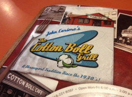 The Cotton Boll Grill food