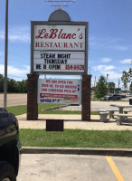 Le Blanc's Drive Inn outside