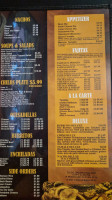 El Dorado Mexican Grille menu