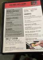 Red Lodge Cafe Casino menu