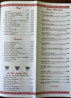 Pearl Cafe Ii menu