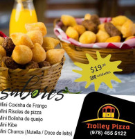 Trolley Pizza food