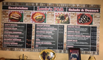 Louie's P&r food