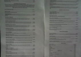 Ranchos Plaza Grill menu