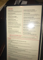 Cambridge Common menu