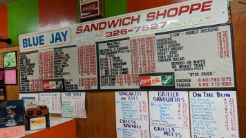 Blue Jay Sandwich Shoppe inside