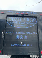 Blues Fired Pizza food