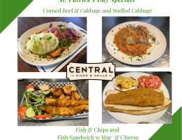 Central Diner Grille food