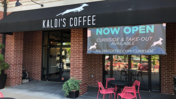 Kaldi's Coffee inside