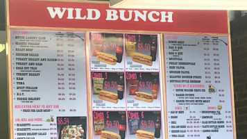 Wild Bunch Sub Shop inside