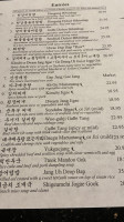 Han Gang menu