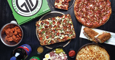 Green Lantern Pizza food