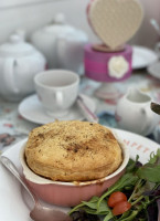 Crown Crumpet Tea Salon food