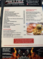 Cope's Knotty Pine Cafe menu