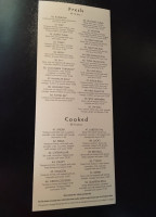 Wasab Steak House Sushi menu