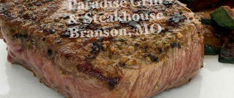 Paradise Steakhouse Grill food