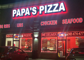 Papa's Pizza Bbq 8 Mile Rd Farmington Hills food