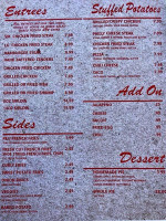 Kamdan's Cafe menu