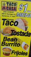 Taco Casa food