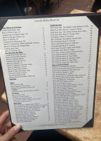 Carmel's Bistro Giovanni menu