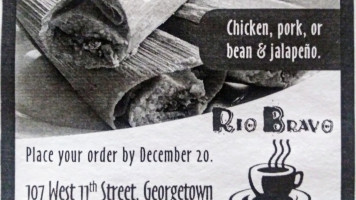 Rio Bravo Mexican Cafe menu