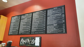 Coupa Cafe Y2e2 menu