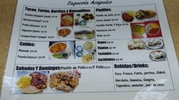 Taqueria Acapulco food