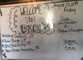 Dino's Diner Family food