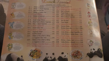 China Kitchen menu