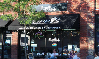 Poppy's Ice Cream Coffee House food