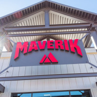 Maverik Adventure's First Stop outside