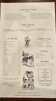 Los Charros Mexican menu