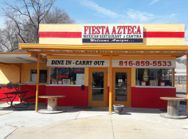 Fiesta Azteca Mexican outside