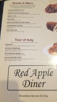 Red Apple Diner menu