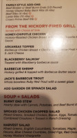 Jack Stack Barbecue Overland Park menu