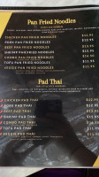 Golden Stix menu