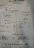 Di Carlo's Pizza Pasta menu