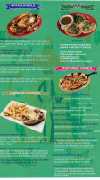 Fiesta Mexicana menu