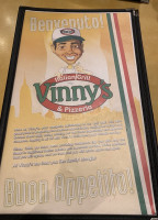 Vinny's menu