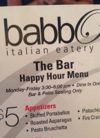 Babbo Italian Eatery outside