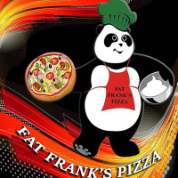 Fat Franks Pizza food