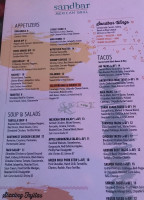 Sandbar Mexican Grill Desert Ridge menu