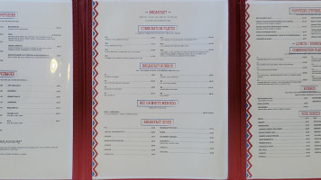 Cafe Santa Rosa menu