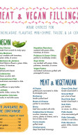 Tanias 33 menu