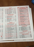 China Hing menu