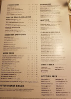 Ted's Montana Grill menu