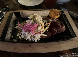 Charro Steak Del Rey food